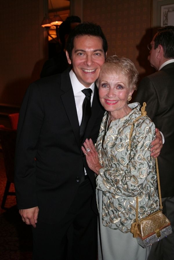 Michael Feinstein and Jane Powell Photo