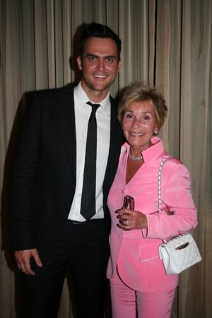Cheyenne Jackson and Judge Judy Sheindlin @ BroadwayWorld Cheyenne Jackson and Judge Judy Sheindlin Photo
