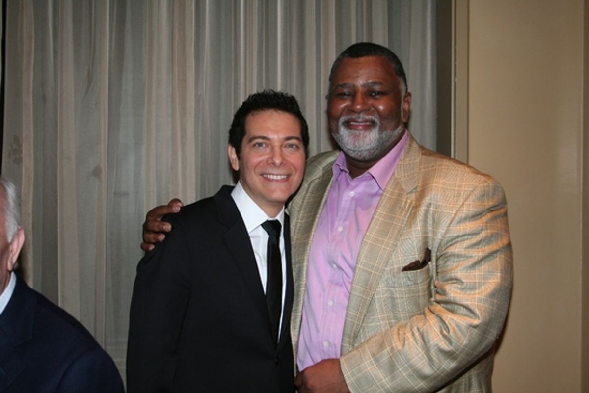 Michael Feinstein and Chef Alexander Smalls at 