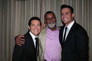Michael Feinstein, Alexander Smalls and Cheyenne Jackson Photo