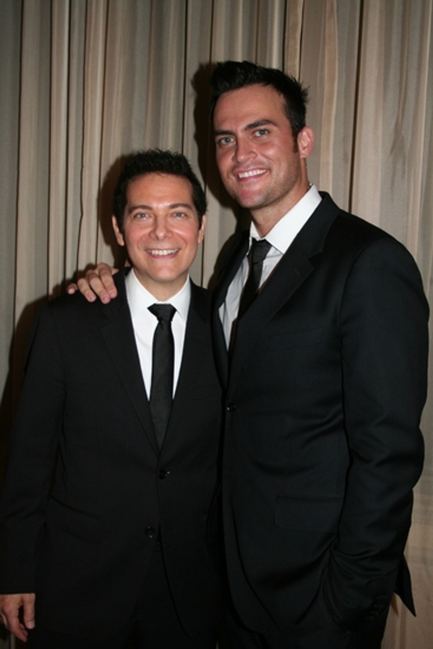 Photo Coverage: Michael Feinstein and Cheyenne Jackson Debut 'THE POWER OF TWO' at FEINSTEIN'S  Image