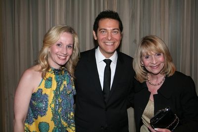 Elisa Zied, Michael Feinstein and Barbara Carole Sickman Photo