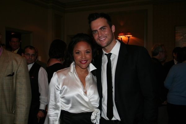 Lynn Whitfield and Cheyenne Jackson Photo