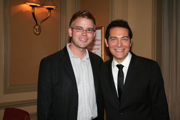 John Proulx (Pre Show Entertainment) and Michael Feinstein Photo