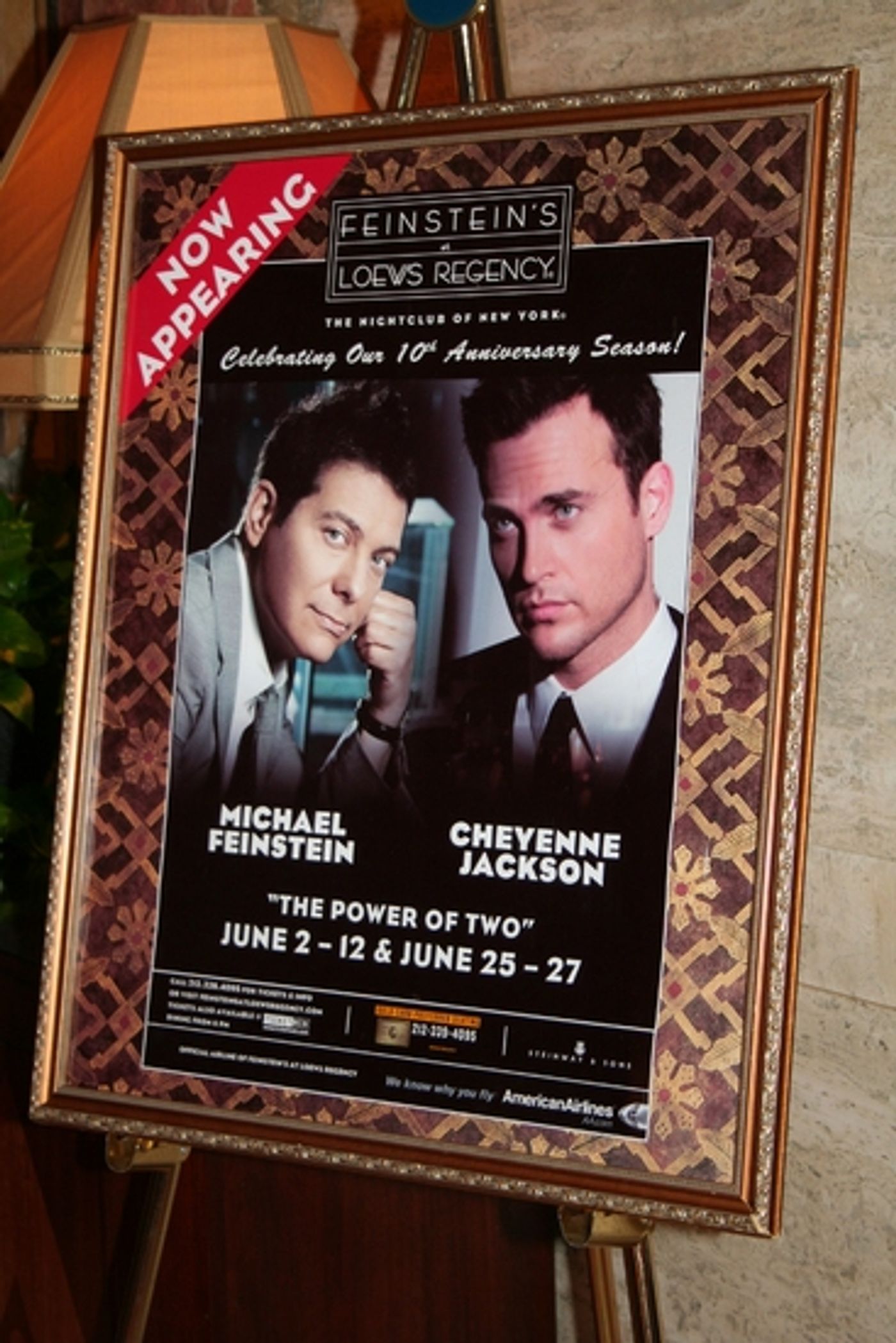 Photo Coverage: Michael Feinstein and Cheyenne Jackson Debut 'THE POWER OF TWO' at FEINSTEIN'S  Image