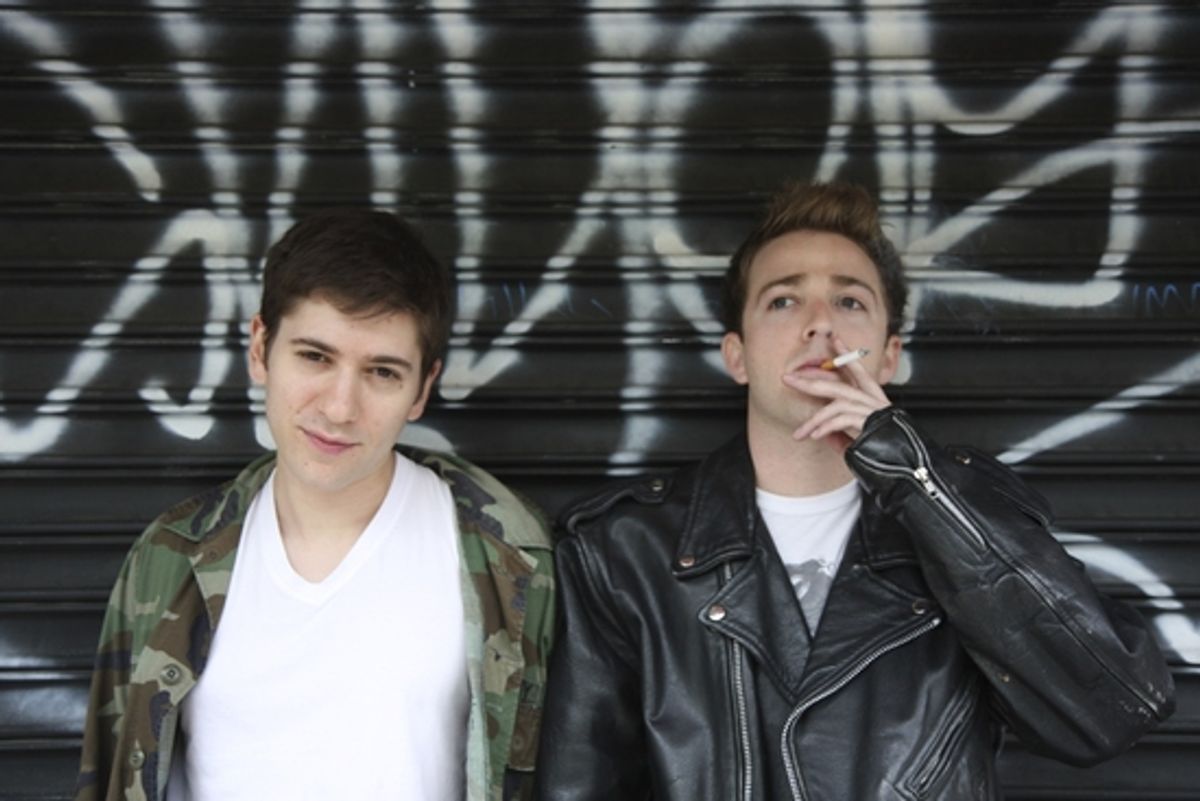 Alex Anfanger and Michael Zegen at 