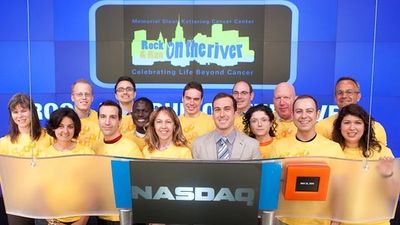 Matthew Farver with Cancer Survivors Photo