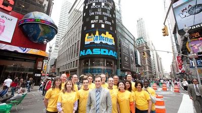 Matthew Farver with Cancer Survivors Photo