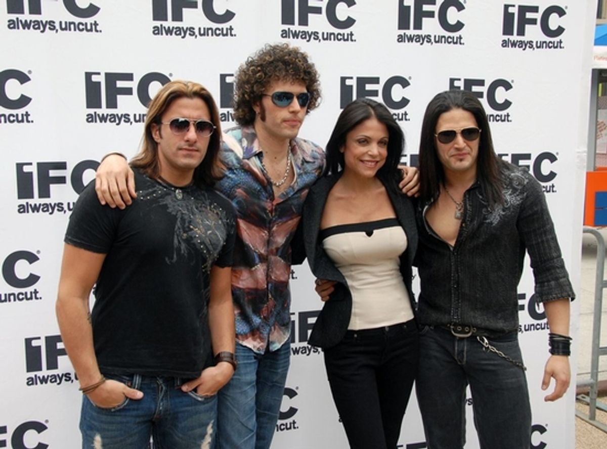Joey Cassata, Paulie Z, Bethenny Frankel and Z-Bass at 