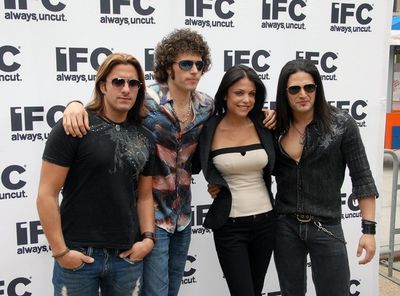 Joey Cassata, Paulie Z, Bethenny Frankel and Z-Bass Photo