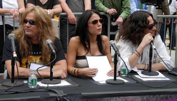 Sebastian Bach, Bethenny Frankel and Constantine Maroulis Photo