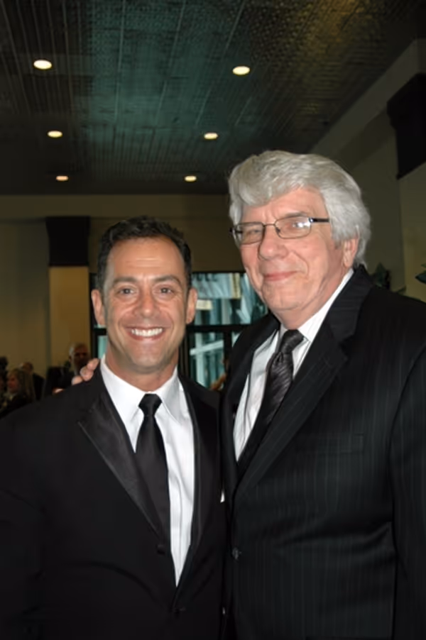 Bruce Robert Harris and Jack W. Batman (Executive Producer) Photo