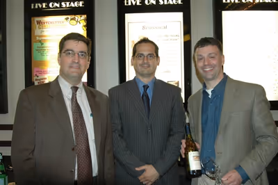 Vino 100-Michael L. Katzm Rick Ammirato, and Stuart Levine Photo