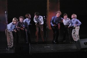 The Cast of WPPAC Production of Oliver!-John P. Geraghty, Christoper Gray, David Gabr Photo