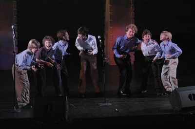 The Cast of WPPAC Production of Oliver!-John P. Geraghty, Christoper Gray, David Gabr Photo