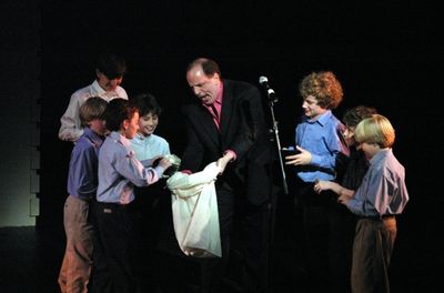 Sidney J. Burgoyne and "Fagin's Gang" from Oliver! Photo