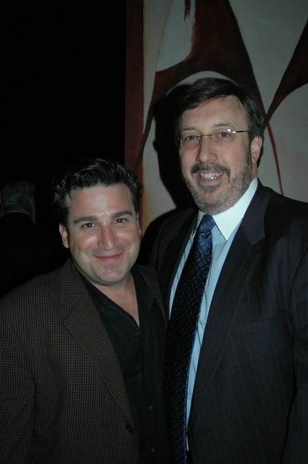 Carlos Lopez and John J. Isoris (Board of Trustees) Photo