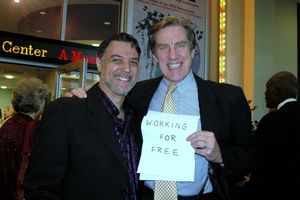 Robert Cuccioli and Nick Wyman (Master of Ceremonies for tonights Gala) Photo