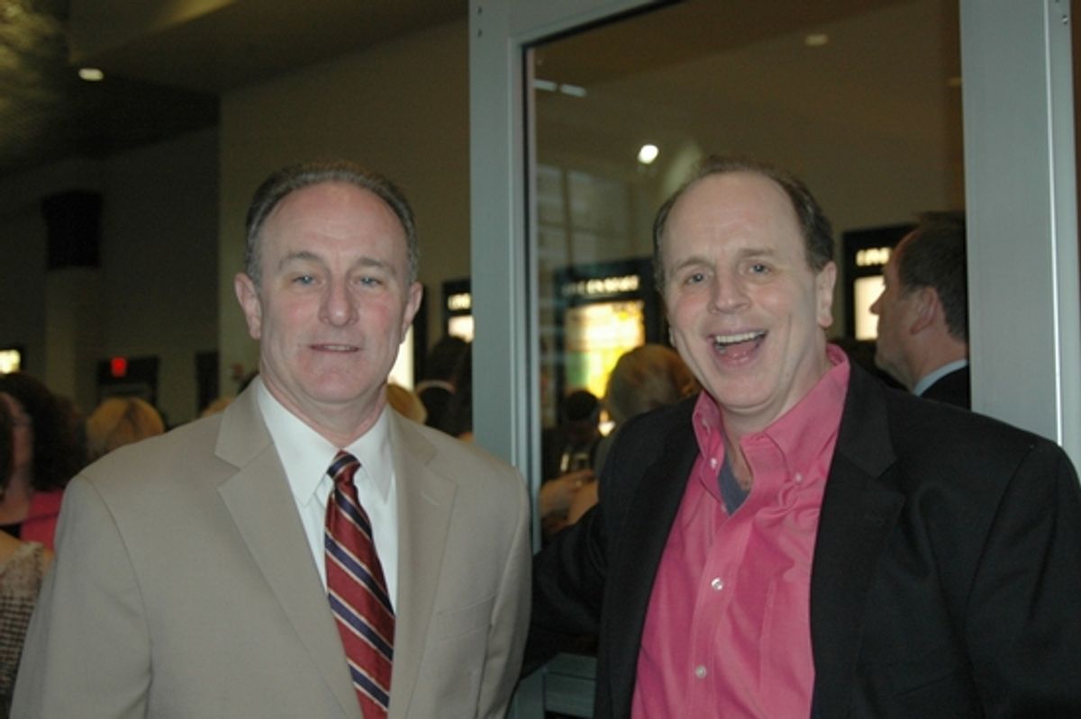 Paul Burgoyne and Sidney J Burgoyne (Director of tonights Gala) at 