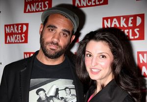 Bobby Cannavale and opening night guest @ BroadwayWorld Bobby Cannavale and opening night guest Photo