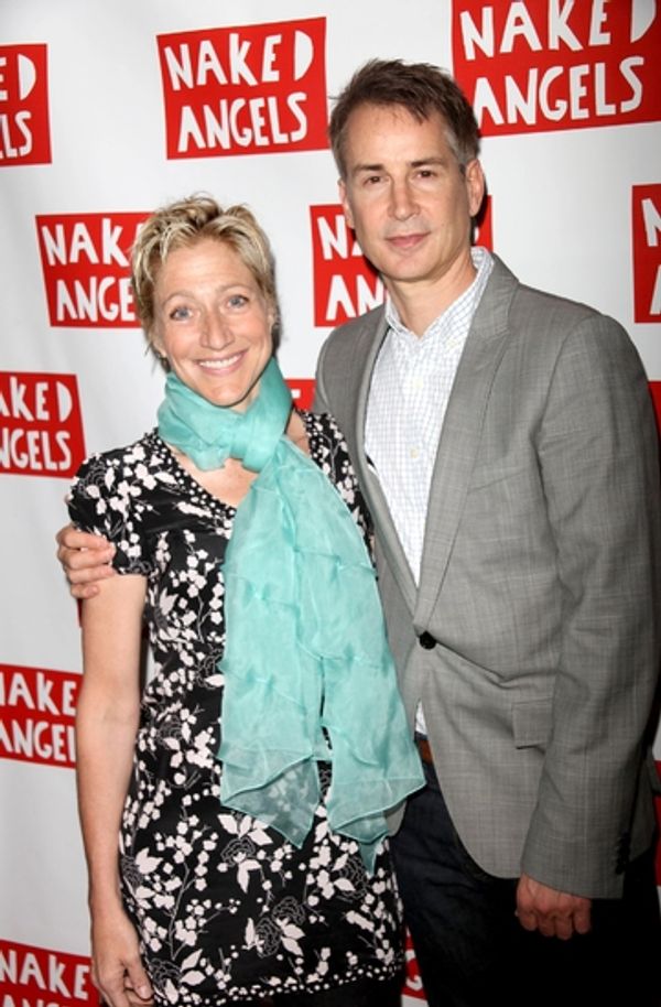 Edie Falco and Geoffrey Nauffts Photo