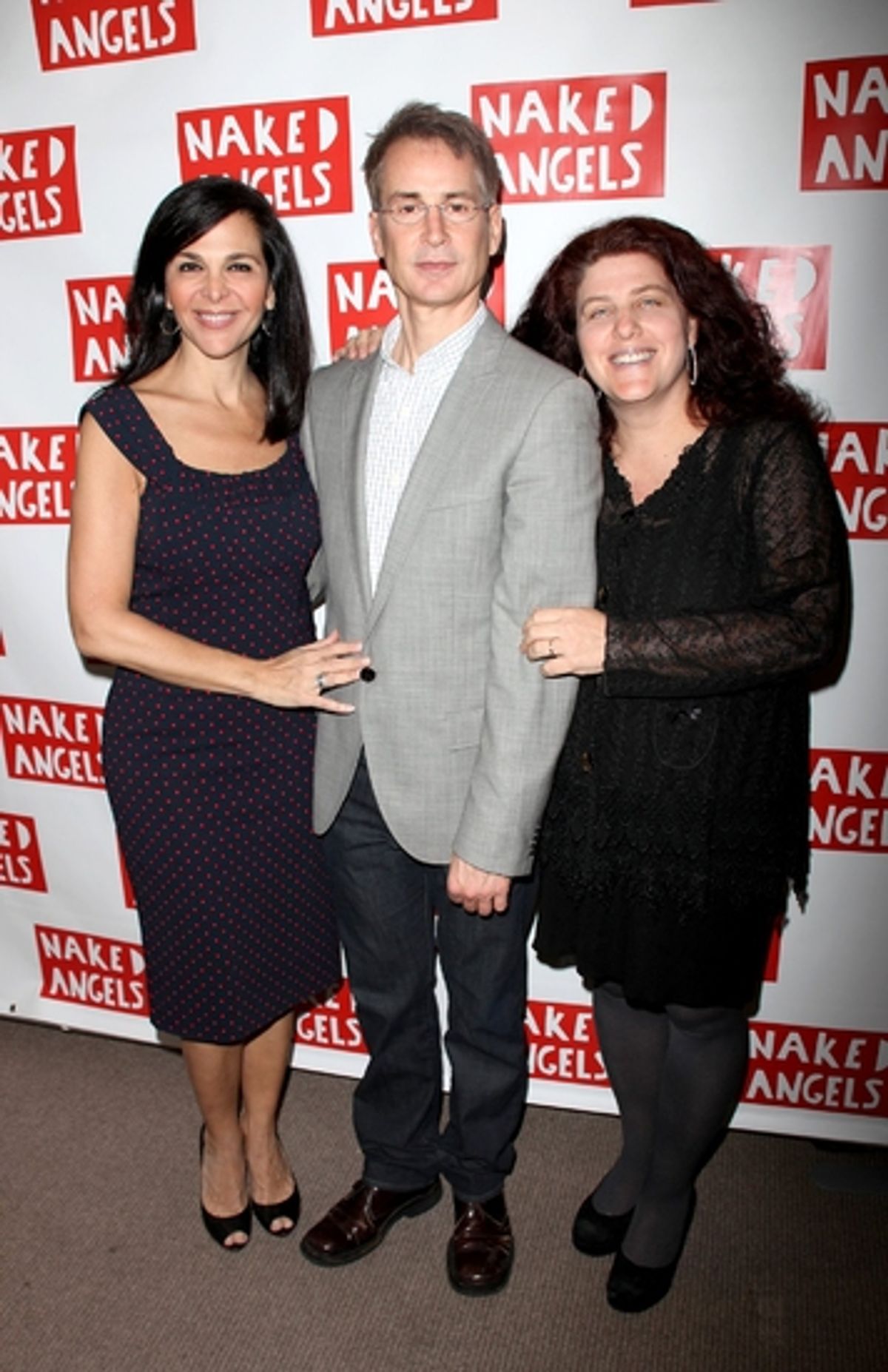 Barbara Manocherian, Geoffrey Nauffts and Sheryl Kaller at 