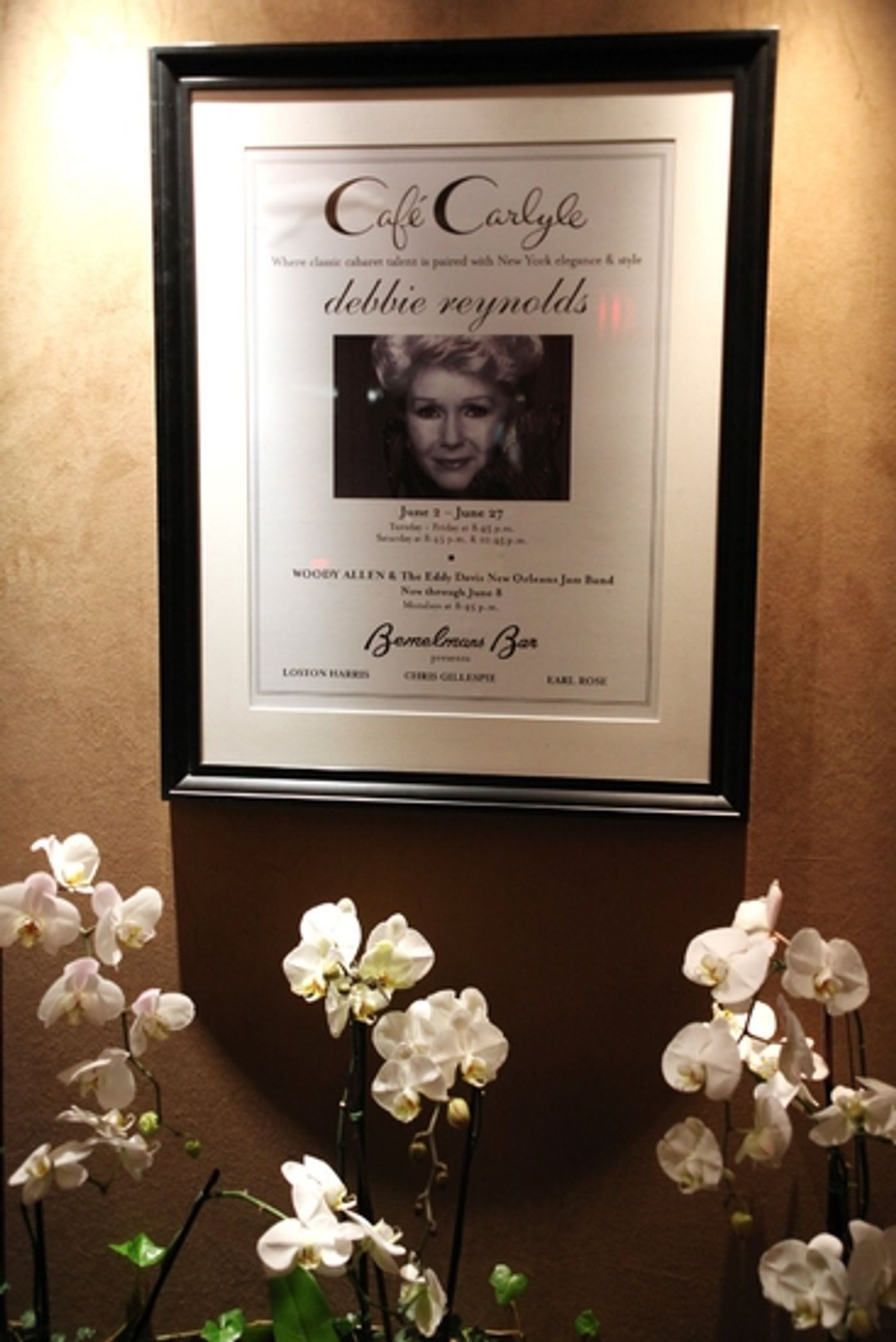 Photo Coverage: Debbie Reynolds Debuts 'An Evening Of Music And Comedy' At Cafe Carlyle  Image