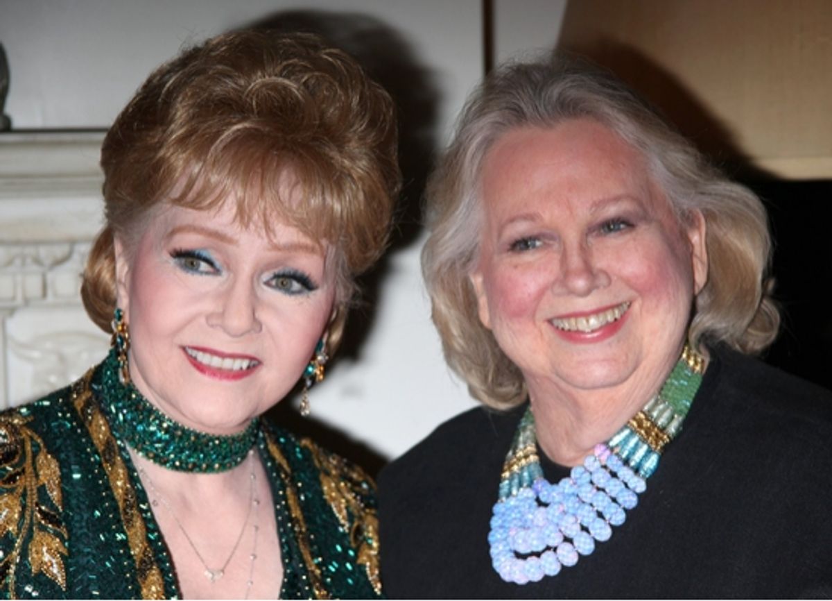 Debbie Reynolds and Barbara Cook at 