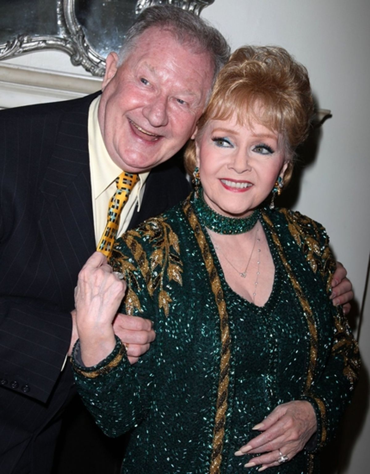Harvey Evans and Debbie Reynolds at 