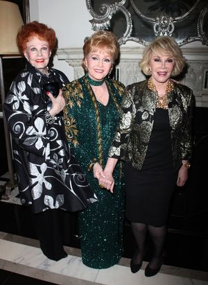 Arlene Dahl, Debbie Reynolds and Joan Rivers @ BroadwayWorld Arlene Dahl, Debbie Reynolds and Joan Rivers Photo