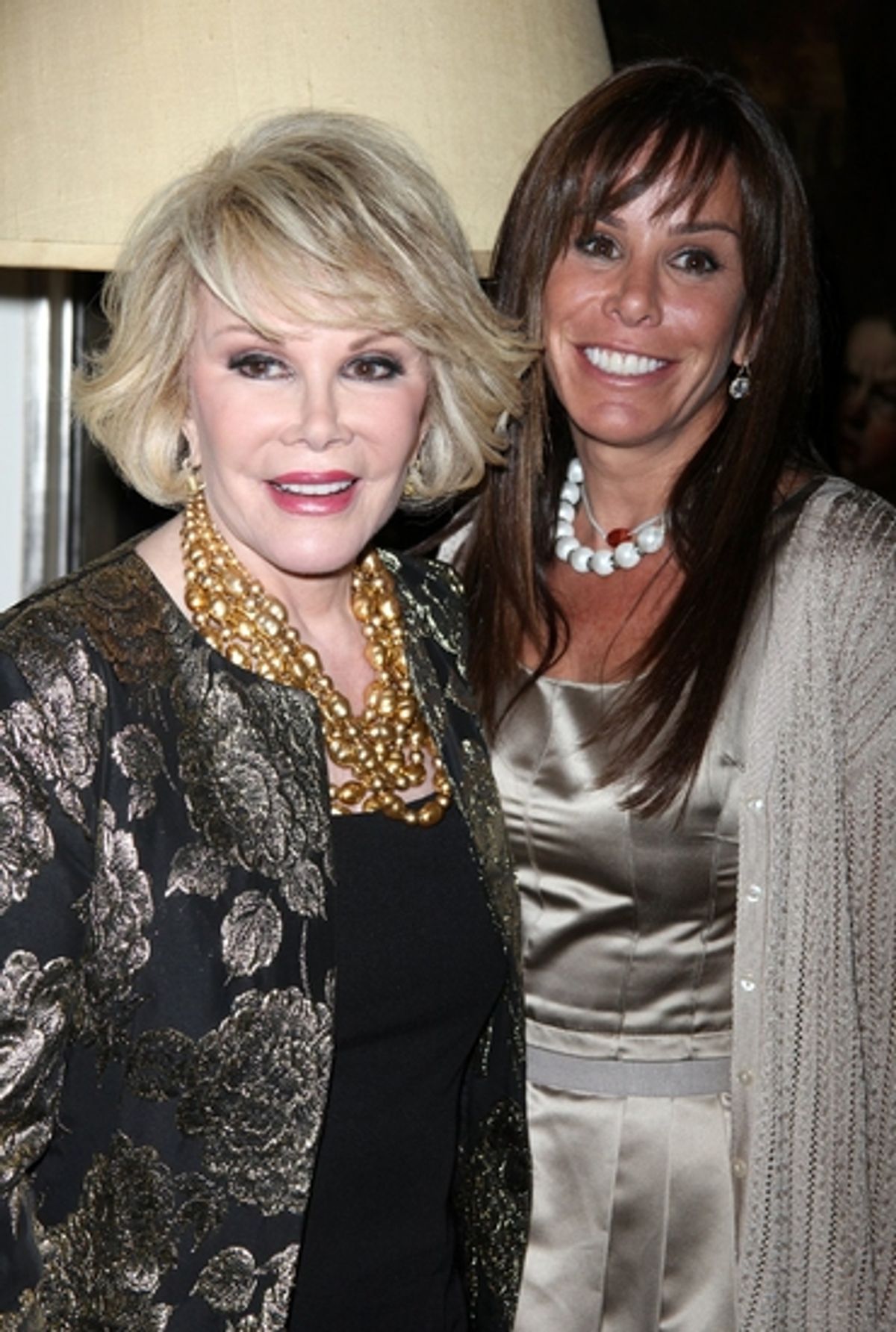 Joan Rivers and Melissa Rivers at 
