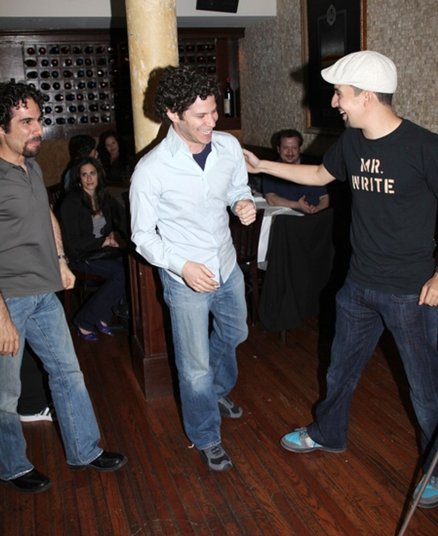 Photo Coverage: Lin-Manuel Miranda Portrait Unveiled At Tony's DiNapoli Photo Coverage: Lin-Manuel Miranda Portrait Unveiled At Tony's DiNapoli Image