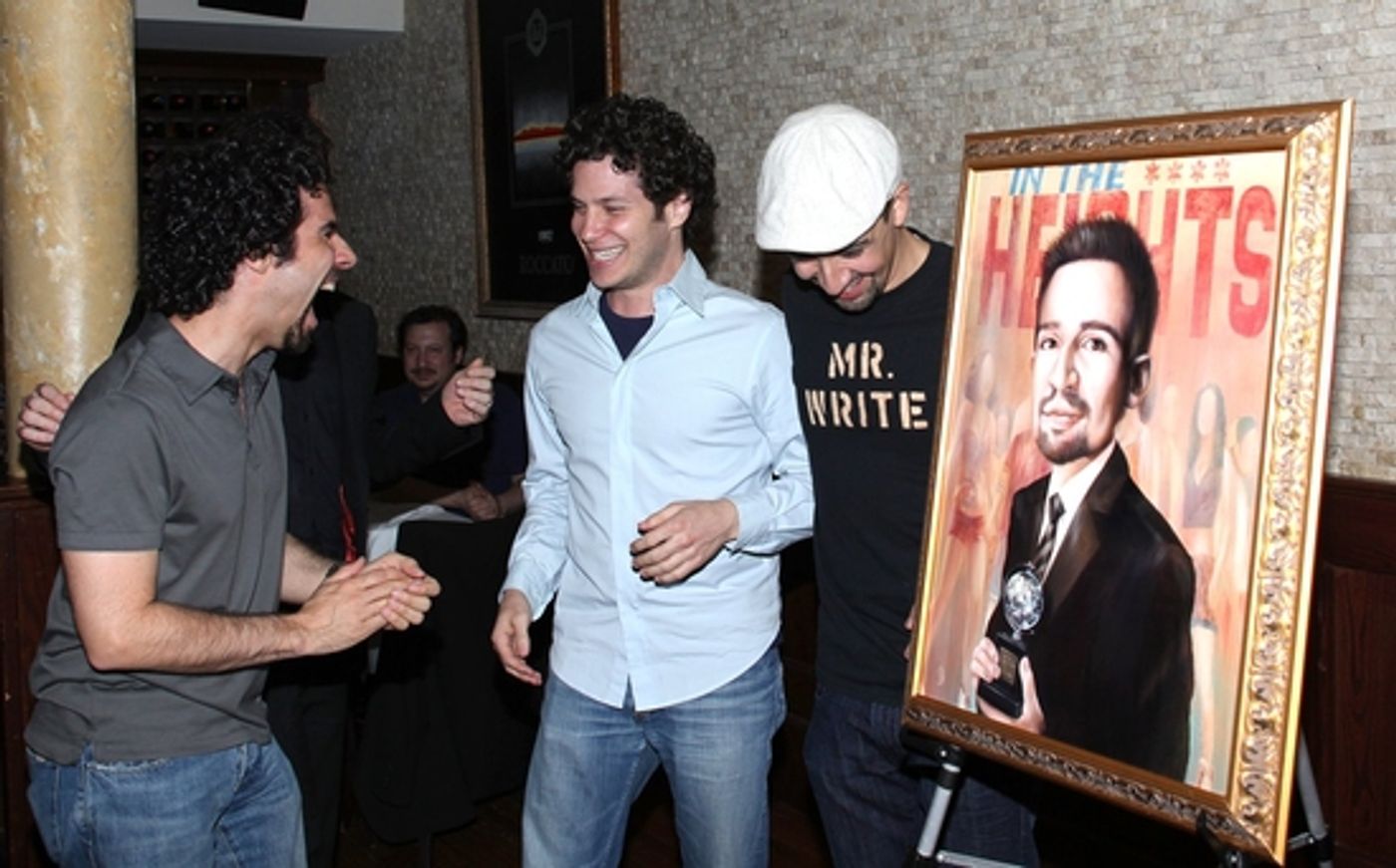Photo Coverage: Lin-Manuel Miranda Portrait Unveiled At Tony's DiNapoli Photo Coverage: Lin-Manuel Miranda Portrait Unveiled At Tony's DiNapoli Image