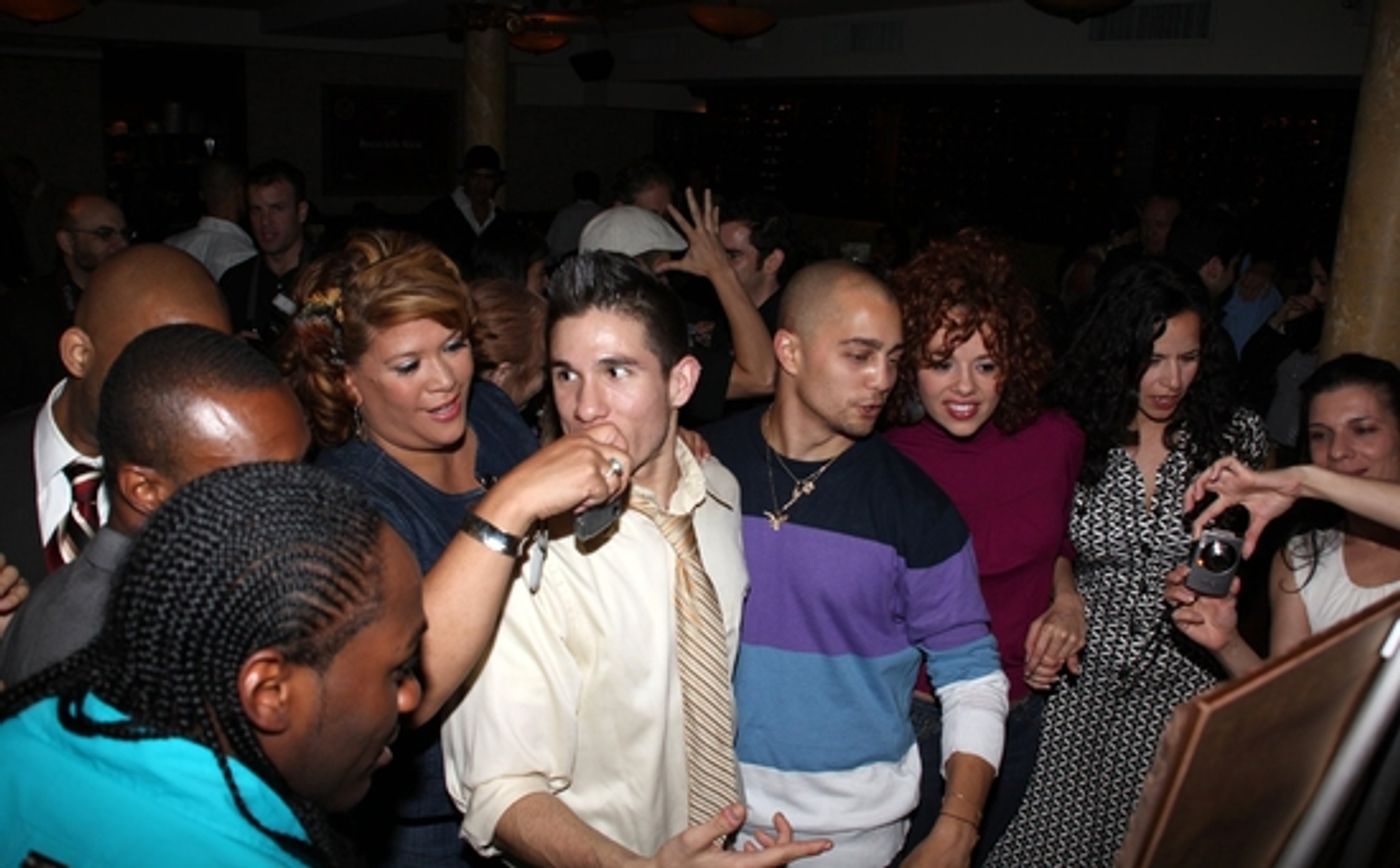 Photo Coverage: Lin-Manuel Miranda Portrait Unveiled At Tony's DiNapoli Photo Coverage: Lin-Manuel Miranda Portrait Unveiled At Tony's DiNapoli Image