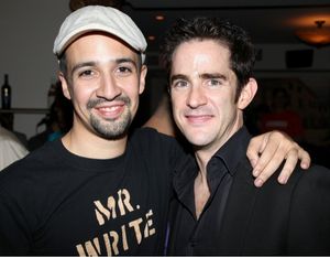 Lin-Manuel Miranda and Andy Blankenbuehler @ BroadwayWorld Lin-Manuel Miranda and Andy Blankenbuehler Photo