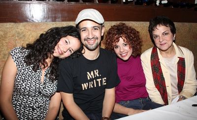 Mandy Gonzalez, Lin-Manuel Miranda, Janet Dacal and Priscilla Lopez Photo