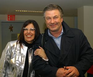 Ellayne S. Ganzfried and Alec Baldwin @ BroadwayWorld Ellayne S. Ganzfried and Alec Baldwin Photo