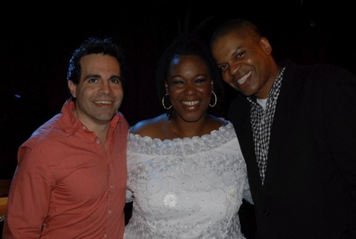 Mario Cantone, Kecia Lewis Evans, Lee Summers at 