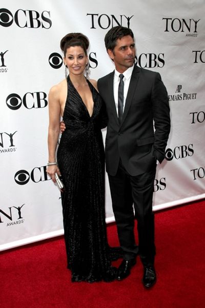 Gina Gershon and John Stamos Photo