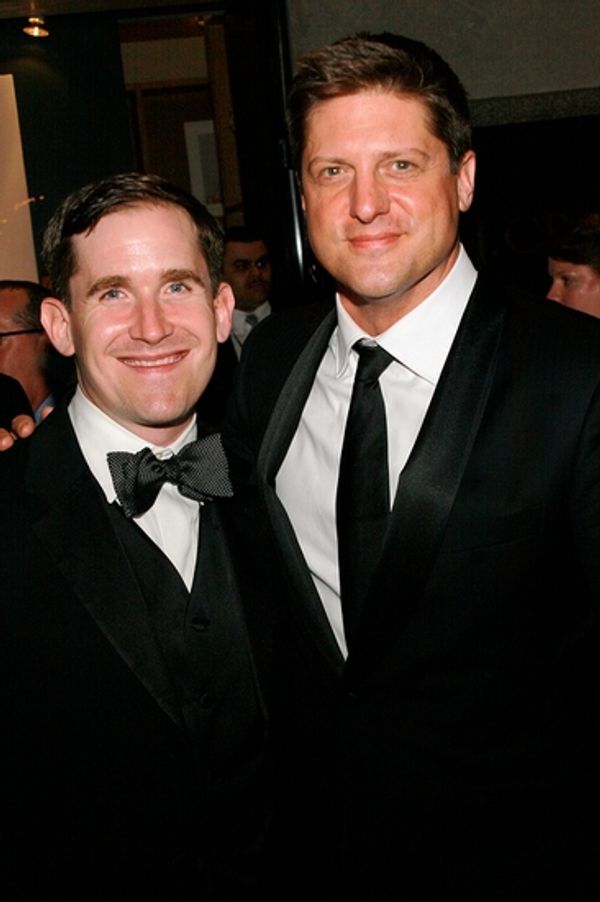Kevin Burrows and Christopher Sieber Photo