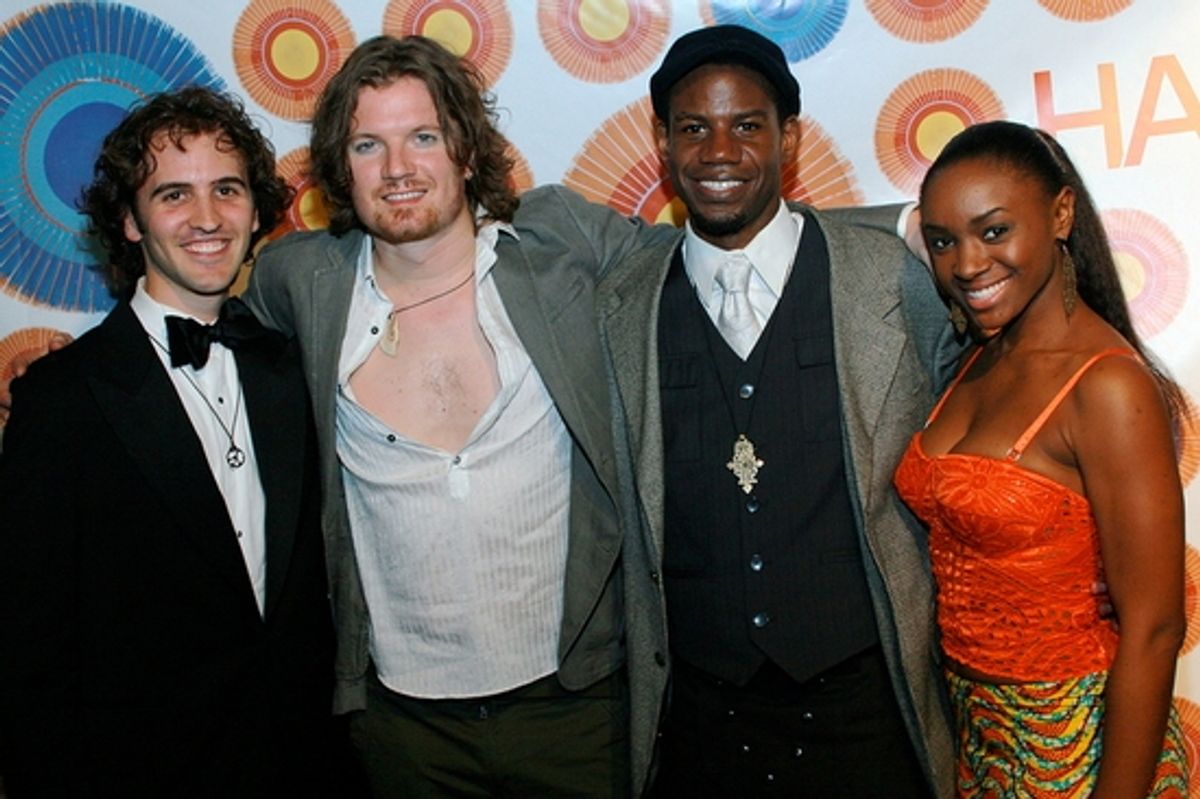 Andy Sandberg, Ryan Link, Darius Nichols and Saycon Sengbloh at 