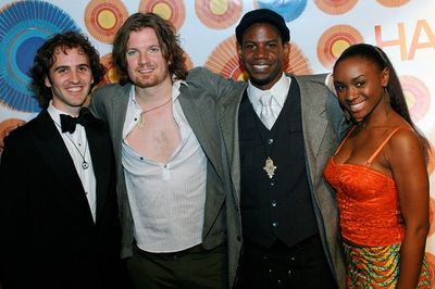 Andy Sandberg, Ryan Link, Darius Nichols and Saycon Sengbloh Photo