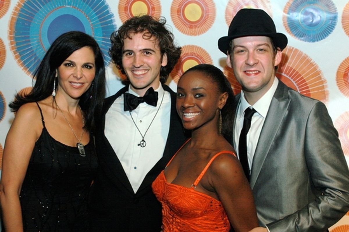 Barbara Manocherian, Andy Sandberg, Saycon Sengbloh and Andrew Kolber at 