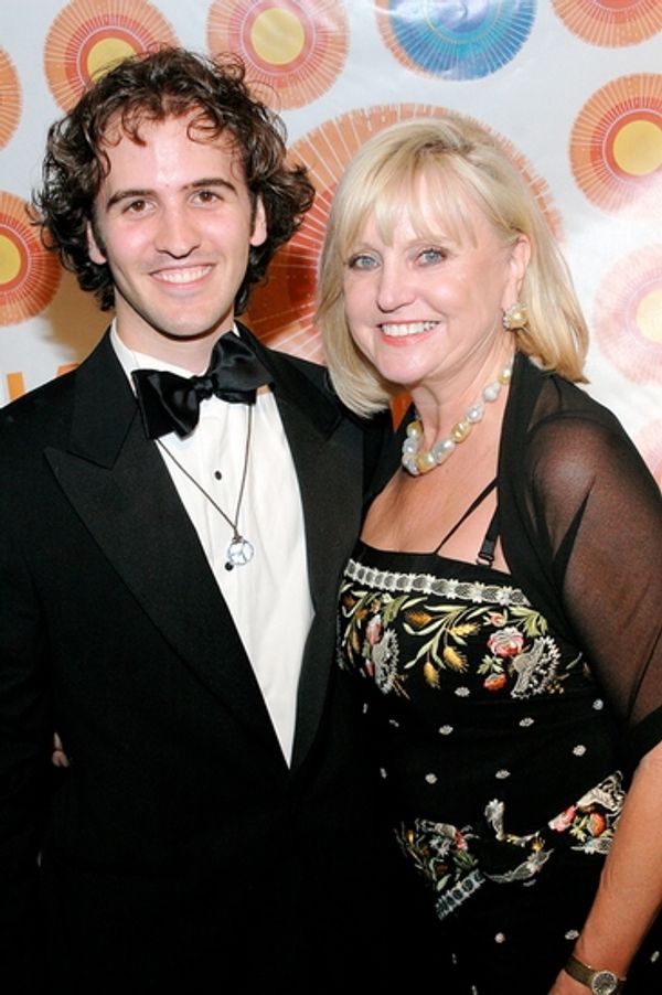 Andy Sandberg and his mother, Mary Rosenzweig Photo