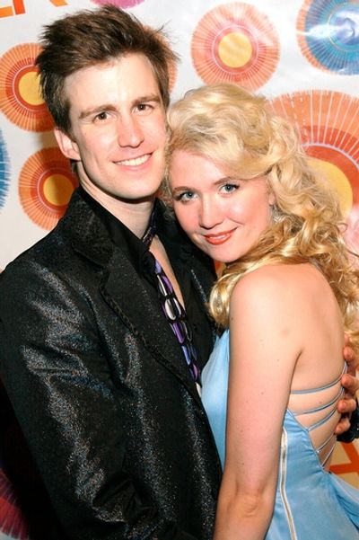 Gavin Creel and Scarlet Strallen Photo