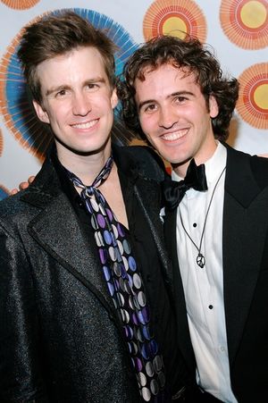 Gavin Creel and Andy Sandberg @ BroadwayWorld Gavin Creel and Andy Sandberg Photo