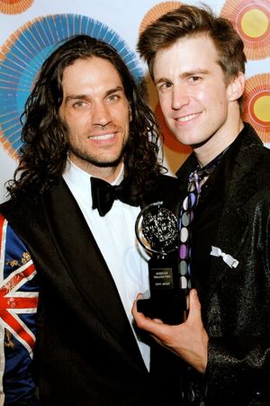Will Swenson and Gavin Creel @ BroadwayWorld Will Swenson and Gavin Creel Photo