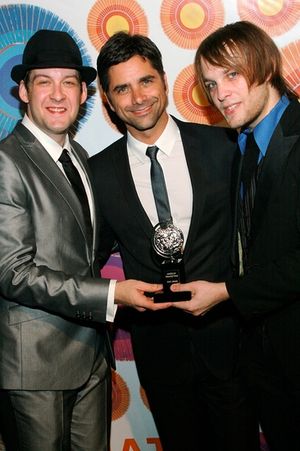 Andrew Kober, John Stamos and Theo Stockman @ BroadwayWorld Andrew Kober, John Stamos and Theo Stockman Photo
