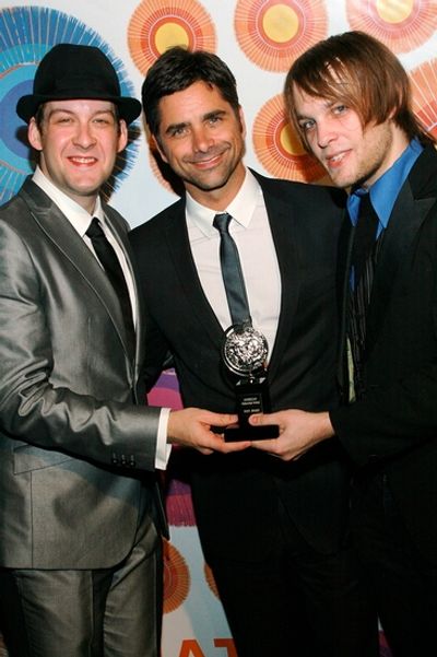 Andrew Kober, John Stamos and Theo Stockman Photo
