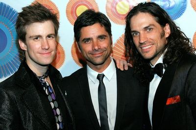 Gavin Creel, John Stamos and Will Swenson Photo